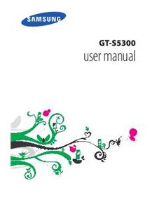 Samsung Galaxy Pocket manual. Smartphone Instructions.